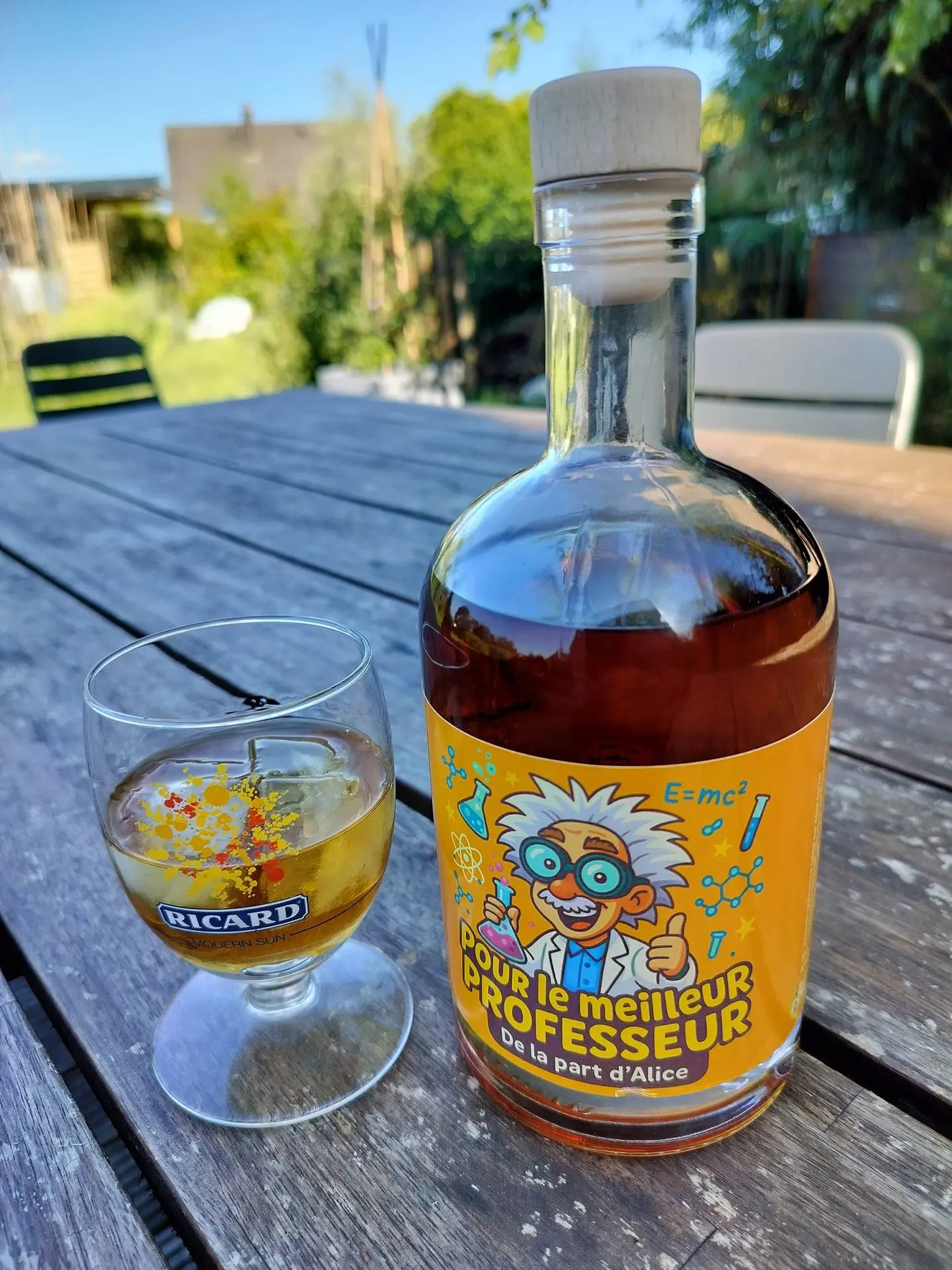 Bouteille artisanale personnalisée par Bottle Signature